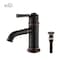 Kibi Victorian Single Handle Bathroom Vanity Sink Faucet with Pop Up Drain C-KBF1012ORB-KPW100ORB - alternate 1